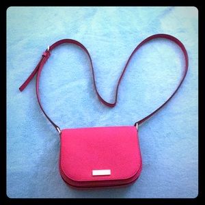 Hot pink Kate Spade Crossbody purse